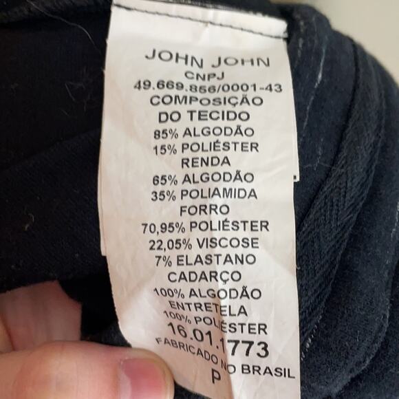 John John black black lace skirt - Picture 9 of 9